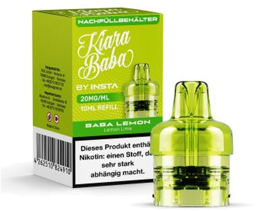 Kiara Baba 10K Baba Lemon Refill Container 10ml 20mg/ml