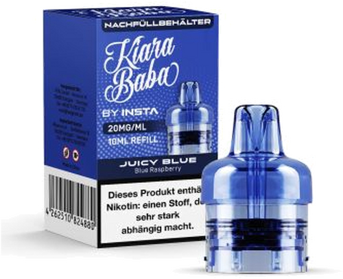 Kiara Baba 10K Juicy Blue Refill Container 10ml 20mg/ml