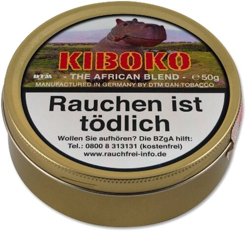 KIBOKO The African Blend 50g Pfeifentabak