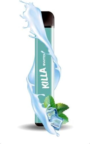 Killa Switch Einweg E-Shisha Mint Ice max. 600 Züge Killa Switch Einweg E-Shisha Mint Ice max. 600 Züge