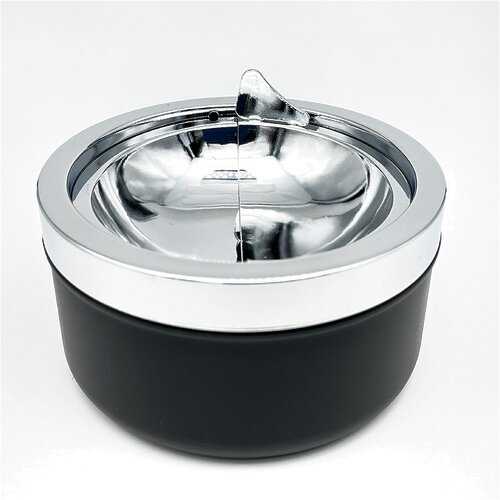 Kippascher Edelstahl matt schwarz Kippascher Edelstahl matt schwarz