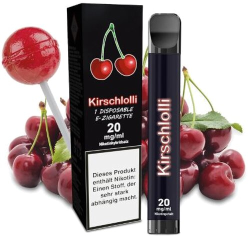 Kirschlolli Kirschlolli Einweg E-Zigarette 20mg