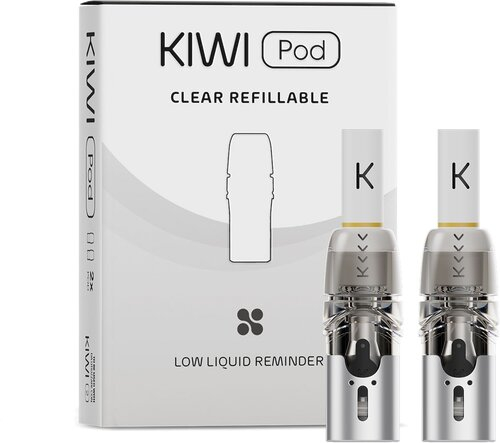 Kiwi 2 Leerpod Transparent Refillable Pod