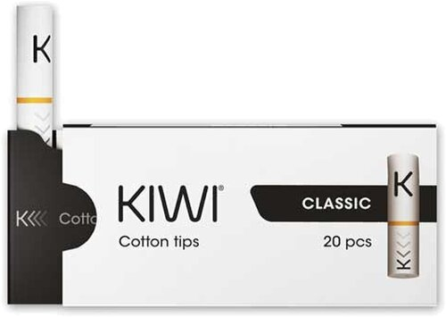 KIWI Cotton Filter Tips Classic 20Stk.