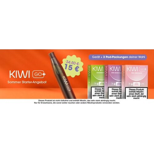 KIWI GO+ Sommer Starter-Angebot