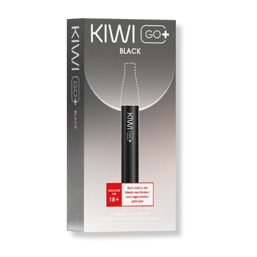 KIWI GO+ Basisgerät Schwarz