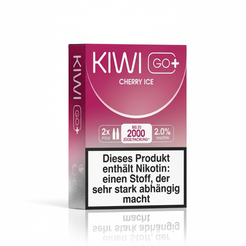 KIWI GO+ Prefilled Pods Cherry Ice 2x2ml 20mg