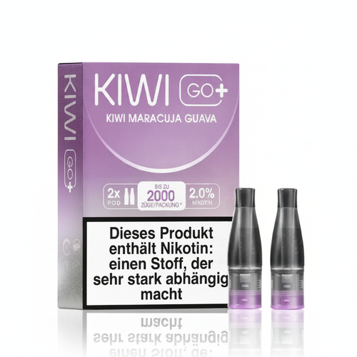 KIWI GO+  Prefilled Pods Kiwi Maracuja Guava  2x2ml 20mg
