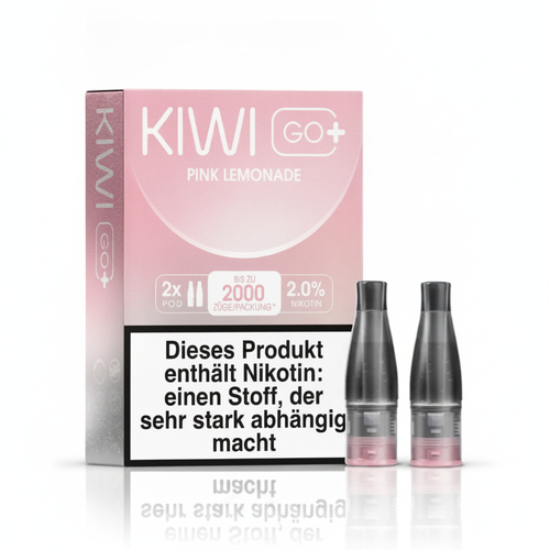 KIWI GO+  Prefilled Pods Pink Lemonade 2x2ml 20mg