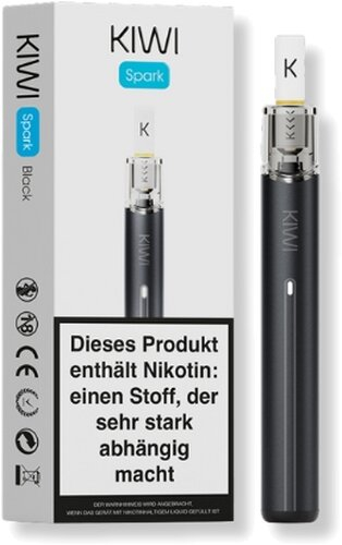 KIWI Spark E-Zigarette Kit Schwarz