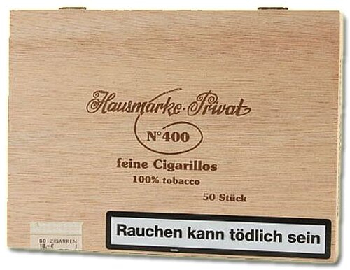 Kleinlagel Zigarillos Hausmarke Brasil No. 400, 50er
