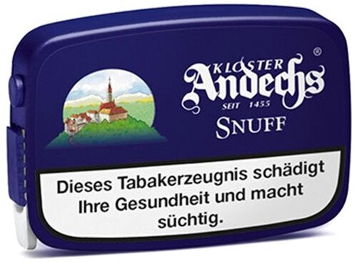 Kloster Andechs Spezial Snuff 10g Dose Schnupftabak Kloster Andechs Spezial Snuff 10g Dose Schnupftabak
