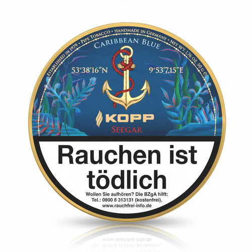KOHLHASE & KOPP Caribbean Blue Seegar 50g Dose Pfeifentabak