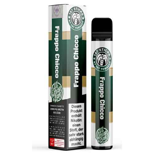 187 Strassenbande Einweg E-Shisha Frappo Chicco 20mg 187 Strassenbande Einweg E-Shisha Frappo Chicco 20mg