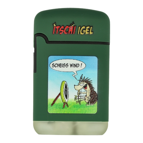 Easy Torch ITSCHI IGEL Feuerzeug Scheiss Wind! Easy Torch ITSCHI IGEL Feuerzeug Scheiss Wind!