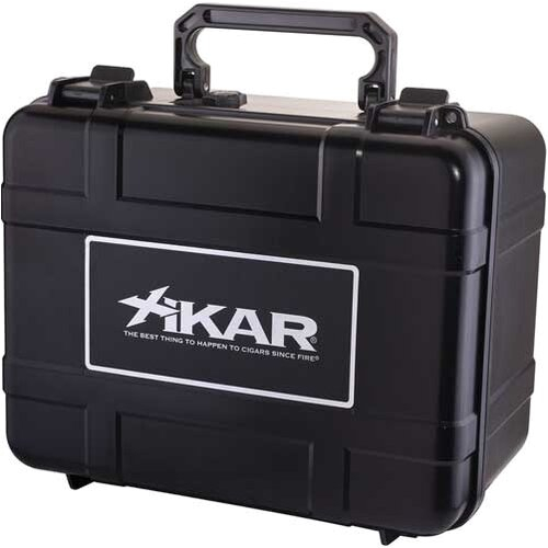 Xikar Reisehumidor 50-80 Zigarren schwarz