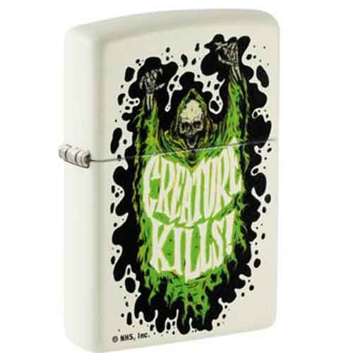 Zippo Feuerzeug Creature Kills Glow in the Dark Green Zippo Feuerzeug Creature Kills Glow in the Dark Green