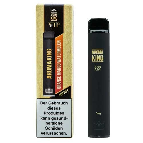 Aroma King VIP Einweg E-Shisha 800 Orange Mango Watermelon ohne Nikotin Aroma King VIP Einweg E-Shisha 800 Orange Mango Watermelon ohne Nikotin