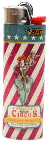 BIC Feuerzeug Maxi Retro Circus 7v8