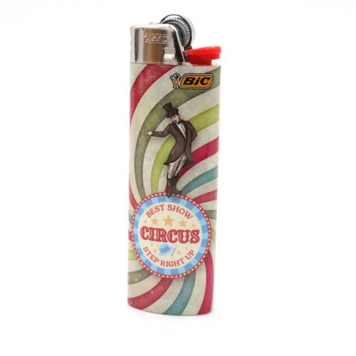 BIC Feuerzeug Maxi Retro Circus 8v8 BIC Feuerzeug Maxi Retro Circus 8v8