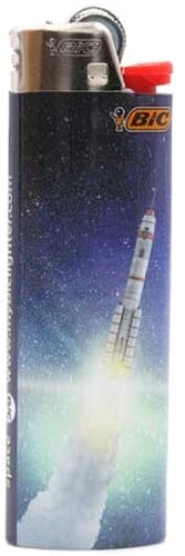 BIC Feuerzeug Maxi Weltraum 5v8 BIC Feuerzeug Maxi Weltraum 5v8