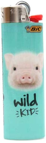 BIC Feuerzeug Wild Things 8v8