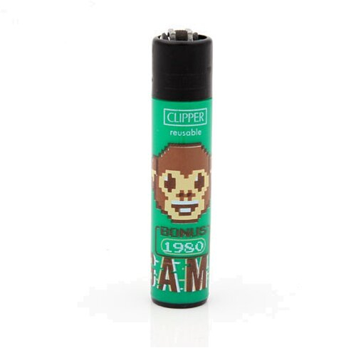 Clipper Feuerzeug Emoji Gaming 4v4