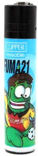 Clipper Feuerzeug Players Weed 2v4