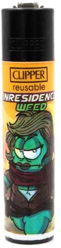 Clipper Feuerzeug Players Weed 3v4