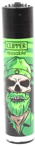 Clipper Feuerzeug Skulls 19 4v4