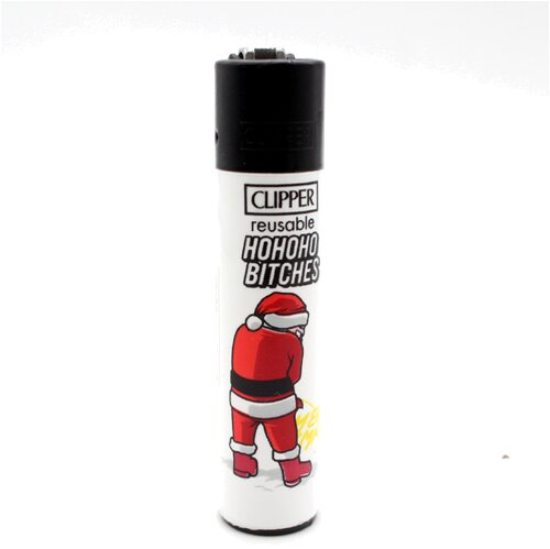 Clipper Feuerzeug Weihnachtsmaenner 4v4
