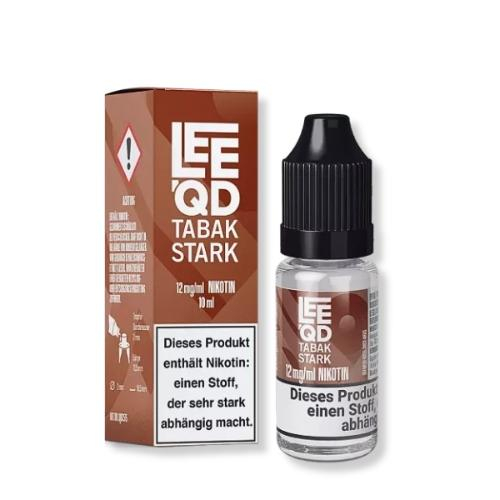 LEEQD Tabak stark 10ml 12mg Liquid LEEQD Tabak stark 10ml 12mg Liquid