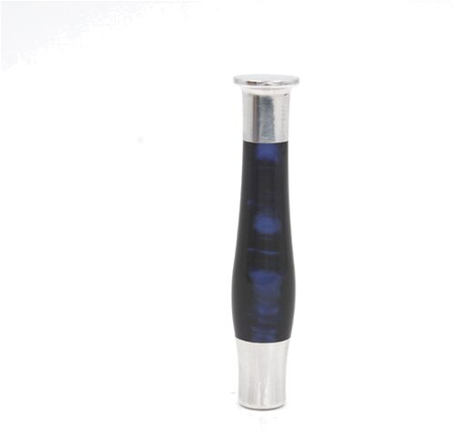 Pfeifenstopfer TALAMONA marmoriert/ Chrom blau Pfeifenstopfer TALAMONA marmoriert/ Chrom blau