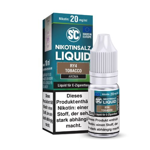 SC Nikotinsalz Liquid RY4 Tobacco 20mg SC Nikotinsalz Liquid RY4 Tobacco 20mg