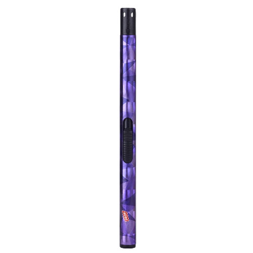 Stabfeuerzeug Piezo Prof 3D Sticker Tube lila Stabfeuerzeug Piezo Prof 3D Sticker Tube lila
