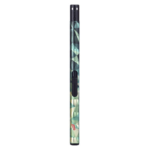 Stabfeuerzeug Piezo Prof 3D Sticker Tube grün Stabfeuerzeug Piezo Prof 3D Sticker Tube grün