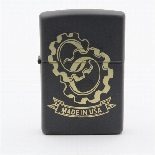 Zippo Feuerzeug Zahnräder Schwarz Zippo Feuerzeug Zahnräder Schwarz