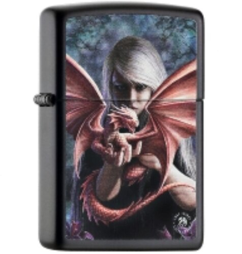 Zippo Feuerzeug Design Drachenfrau
