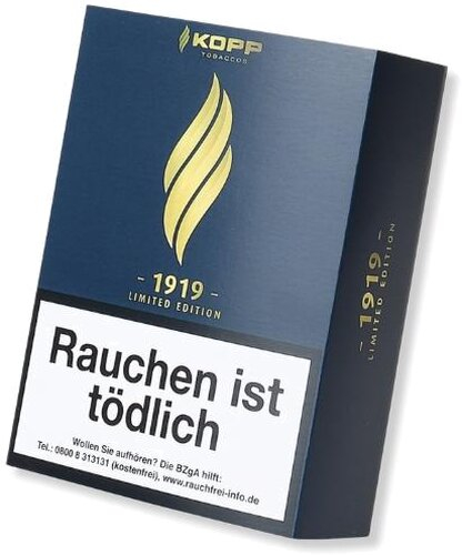 Kopp Limited Edition Flamme 1919 Pfeifentabak 100g Kopp Limited Edition Flamme 1919 Pfeifentabak 100g
