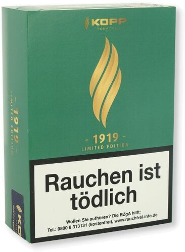 Kopp Tobaccos Flamme 1919 Limited Edition 2026 Pfeifentabak 100g Kopp Tobaccos Flamme 1919 Limited Edition 2026 Pfeifentabak 100g