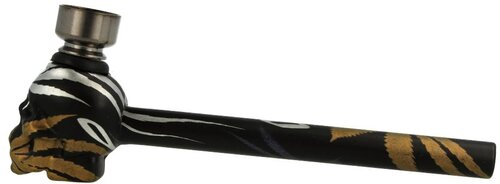 Kräuterpfeife Atomic Skull Head Glaspfeife Kräuterpfeife Atomic Skull Head Glaspfeife