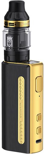Kriemhild E-Zigarette 80 Watt im Set schwarz-gold Kriemhild E-Zigarette 80 Watt im Set schwarz-gold