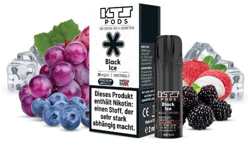 KTS Pod Black Ice 2ml 20mg KTS Pod Black Ice 2ml 20mg