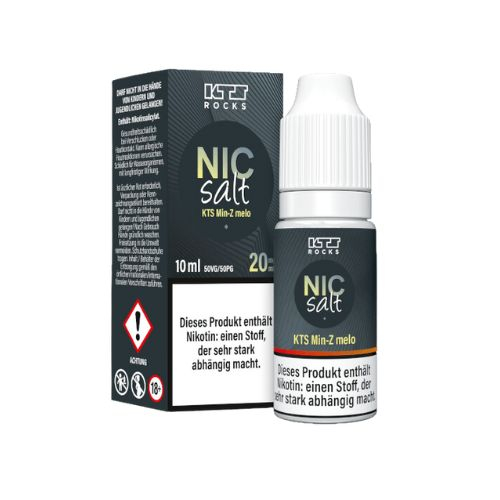 KTS Rocks Nic Salt Min-Z Melo Nikotinsalz Liquid 20mg KTS Rocks Nic Salt Min-Z Melo Nikotinsalz Liquid 20mg