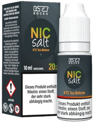 KTS Rocks Nic Salt Tea Melone Nikotinsalz Liquid 20mg KTS Rocks Nic Salt Tea Melone Nikotinsalz Liquid 20mg