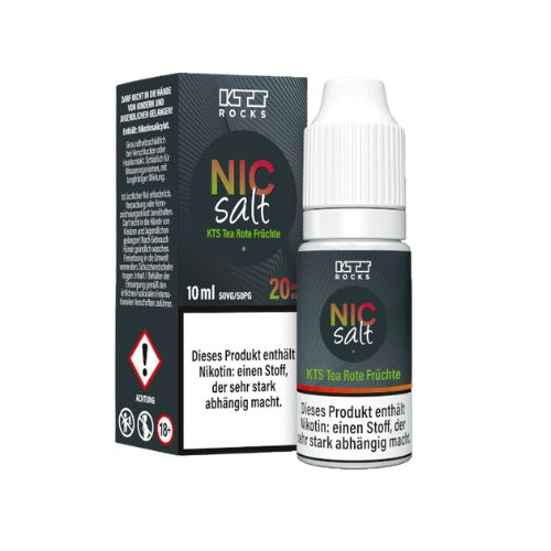 KTS Rocks Nic Salt Tea Rote Früchte Nikotinsalz Liquid 20mg KTS Rocks Nic Salt Tea Rote Früchte Nikotinsalz Liquid 20mg