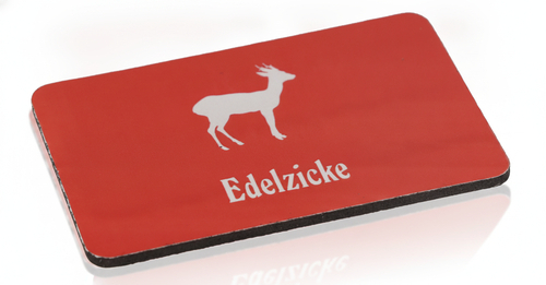 Kühlschrankmagnet Bavarica Edelzicke 9,5 x 6,5cm