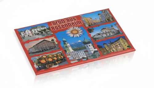 Kühlschrankmagnet Gruß aus Rosenheim 1 Stk.
