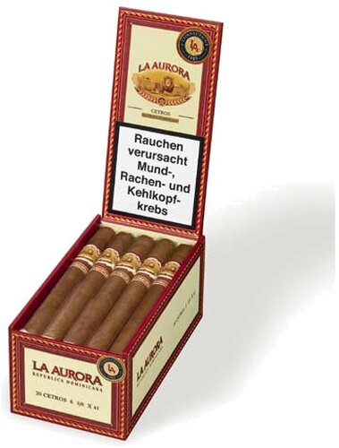La Aurora Zigarren Connecticut 1987 Cetros 20Stk. La Aurora Zigarren Connecticut 1987 Cetros 20Stk.