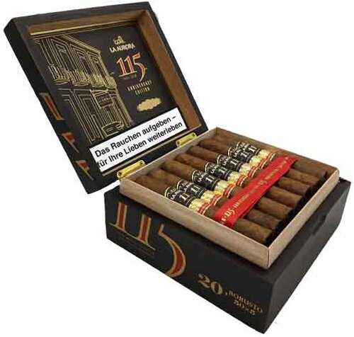 La Aurora Zigarren Anniversary 115 Robusto 20Stk. La Aurora Zigarren Anniversary 115 Robusto 20Stk.